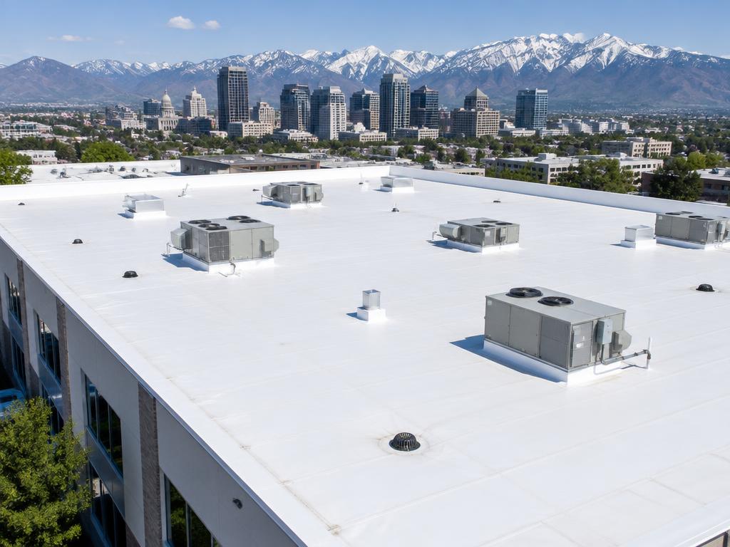Commercial low-slope roof
